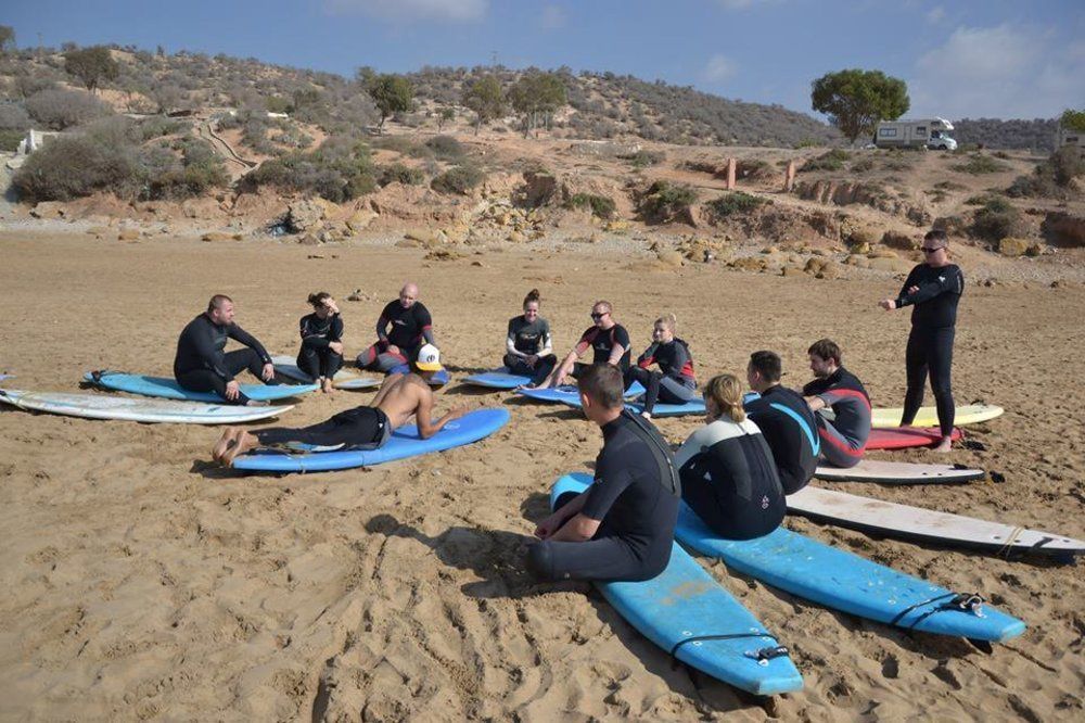 Zarautz Beachside Surf Camp Exterior foto
